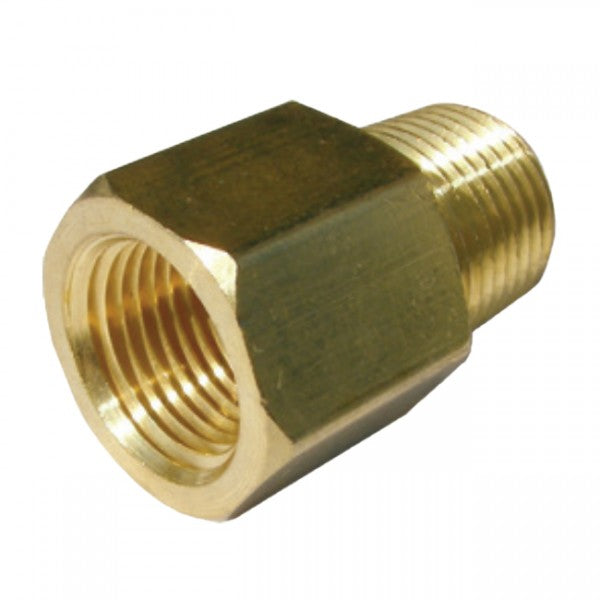 Adapter 1/2" F x 3/8" M brass