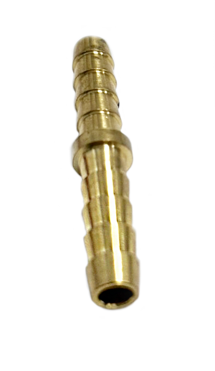 1/4 x 1/4 Hose Barb Splicer Brass Fitting