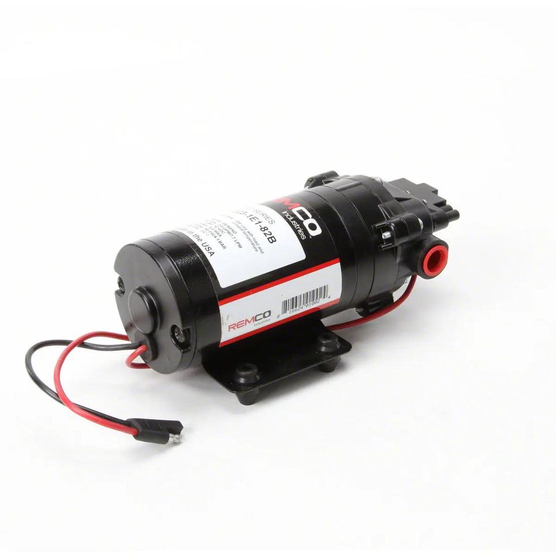 Remco 2.2GPM 60PSI 12v Demand Pump with 3/8" FNPT Ports 2 Pin Connector 3323-1E1-82B