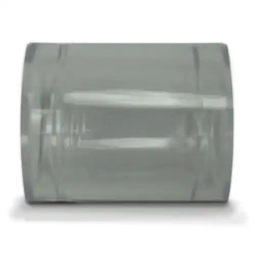 Clear replacement cover for garden hose inlet