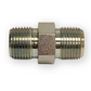 STEEL HEX NIPPLE 3/8 MPT, 5000 PSI