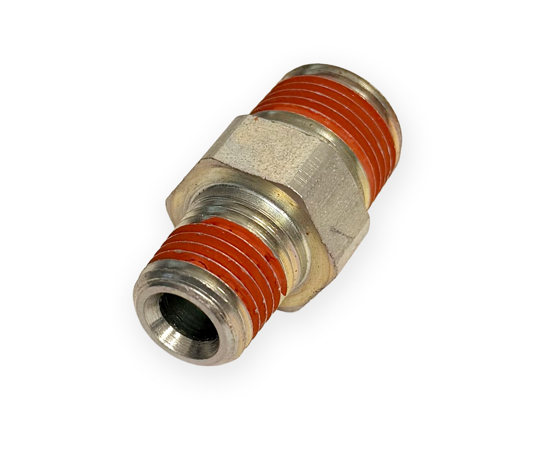 STEEL HEX NIPPLE 3/8MPT X 1/4MPT,5000PSI