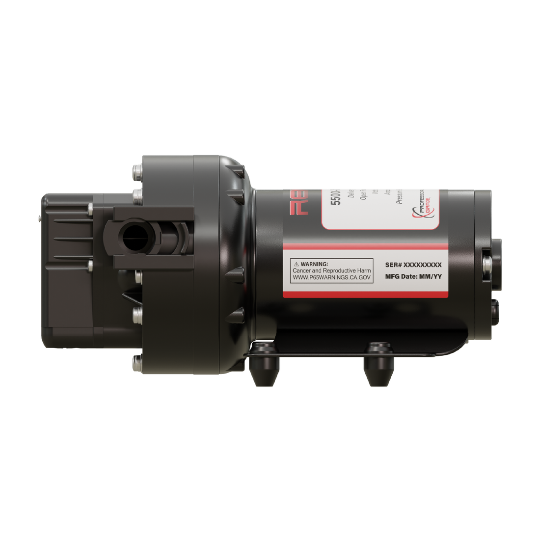 Remco 5.3 GPM 100 PSI Demand Pump with 3/4" Quick Attach Ports 1/2" Barbs 5517-1I1-63B-B