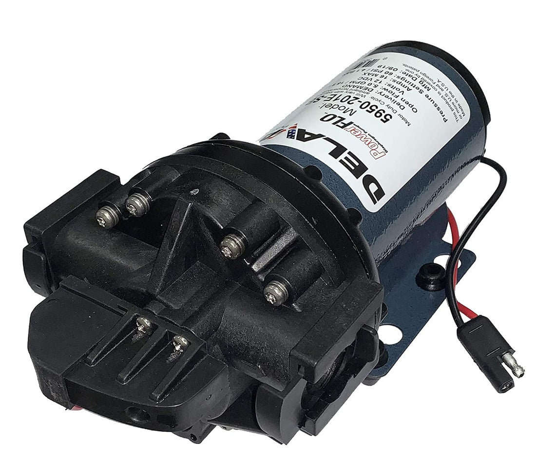 5GPM Demand Pump 60 PSI Quick Attach Ports