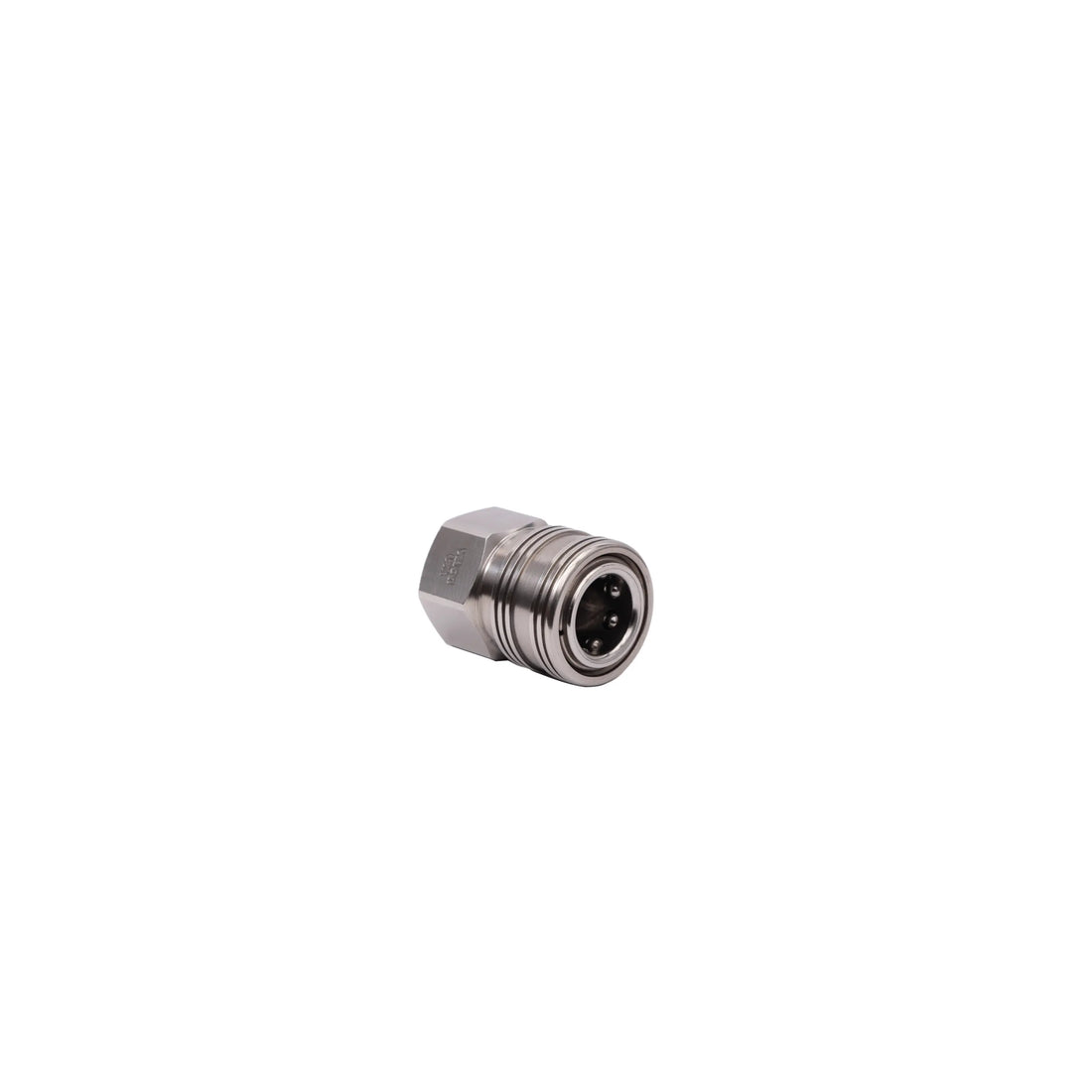 PRIMA by Veloci 3/8" FPT Stainless Steel Coupler Made in the USA
