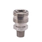 PRIMA by Veloci 1/4" MPT Stainless Steel Coupler Made in the USA
