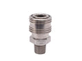 PRIMA by Veloci 1/4" MPT Stainless Steel Coupler Made in the USA