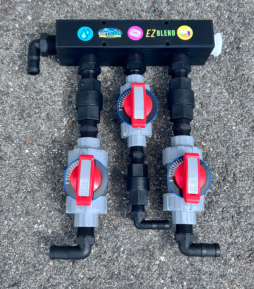 Manatee Mixing System w/ EZ BLEND Block Mount - 3/4" 3-Way