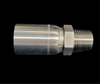 1/2" NPT x 5/8" Softwash Hose Crimp Solid Stainless Steel