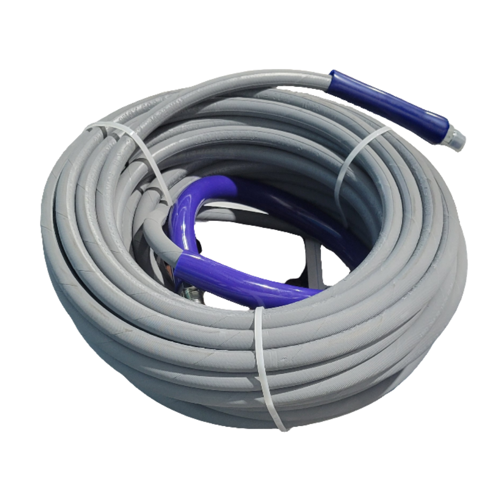 100' 3/8" 4000psi pressure hose 1 wire