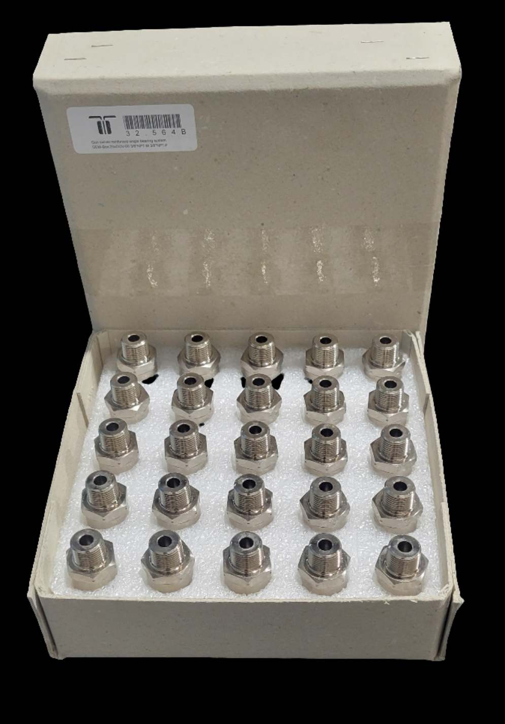 Mosmatic 3/8" High Pressure Live Swivel (25ct Box)