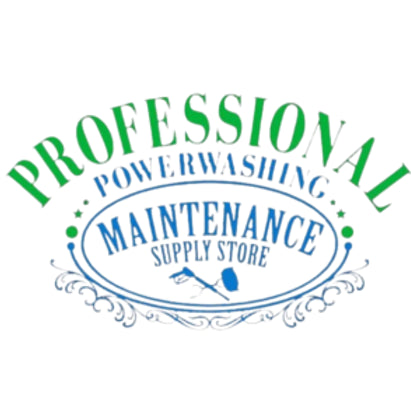 Professional Powerwashing Supply Store Logo