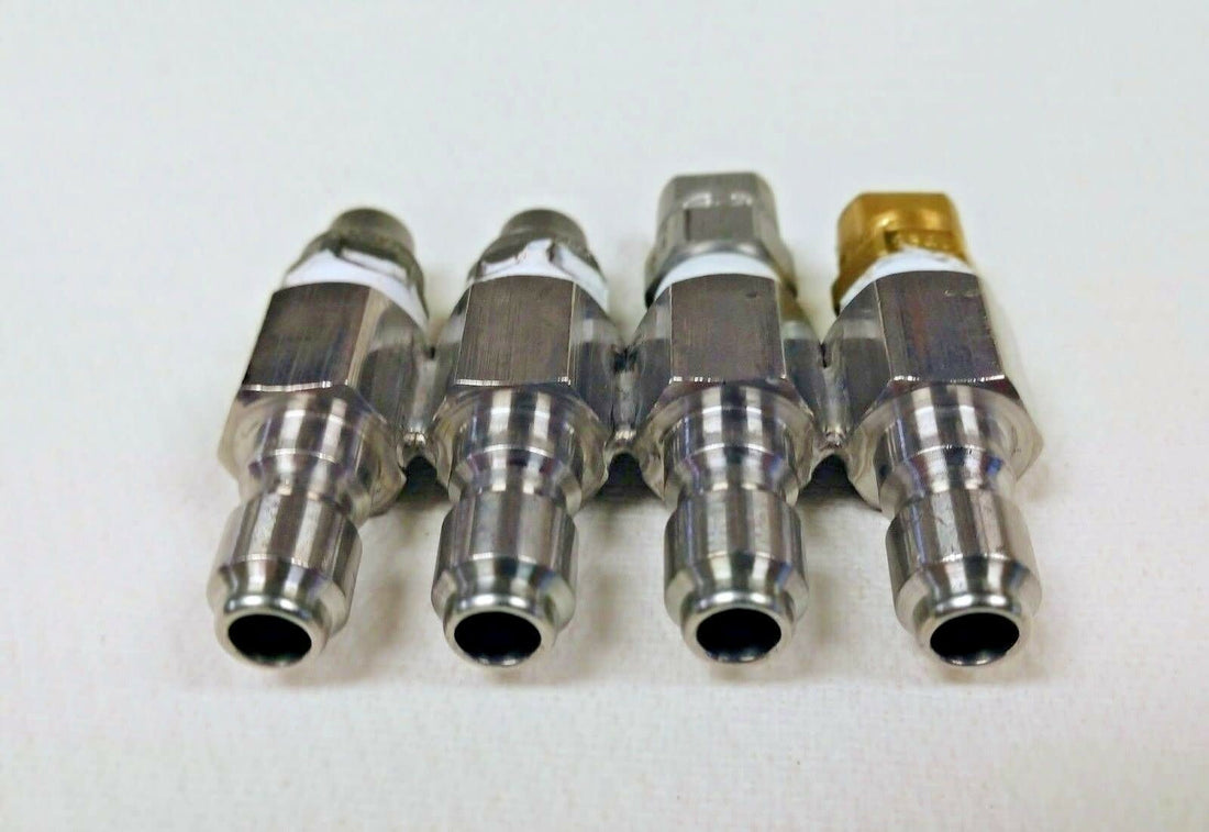 Assembled High Pressure Jrod 4 Nozzle Holder w/ Tips