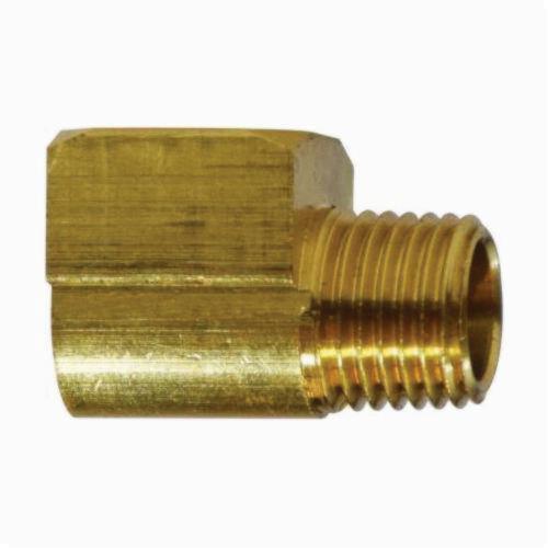 1/4" 90° Street Elbow - Brass
