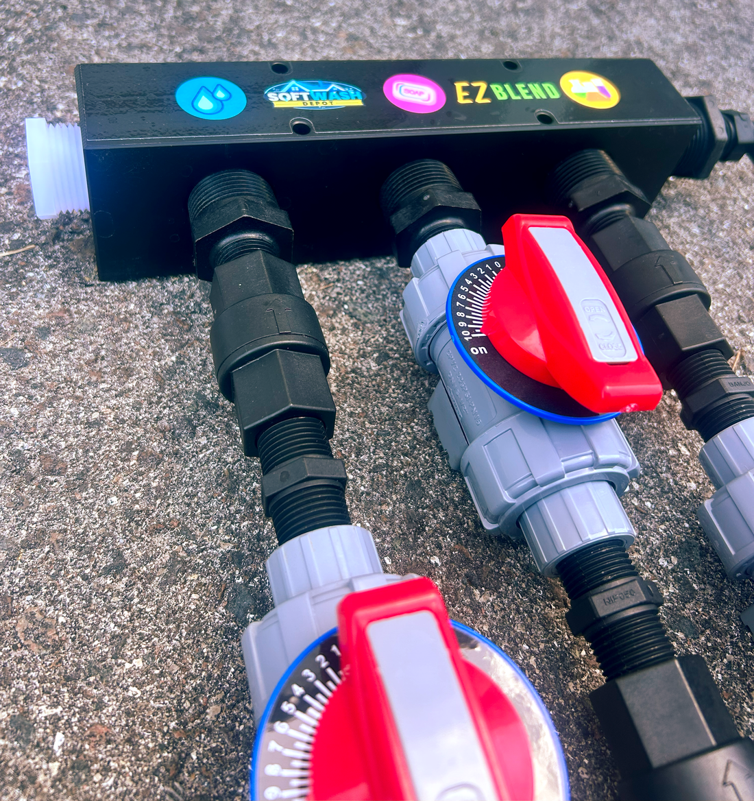 Manatee Mixing System w/ EZ BLEND Block Mount - 1/2" 3-Way