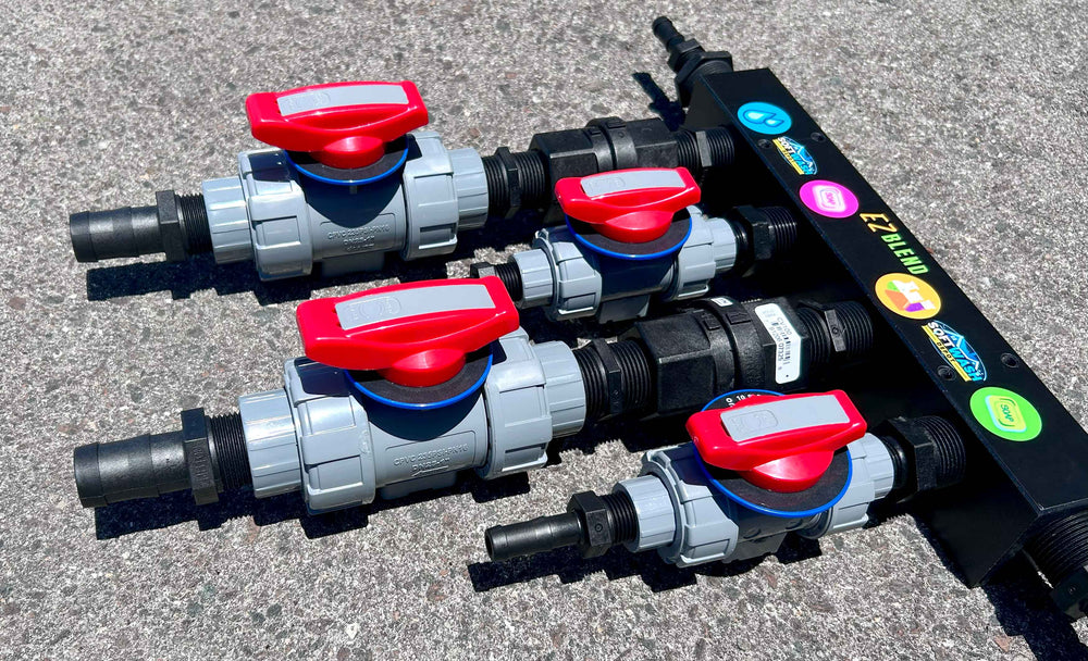 Manatee Mixing System w/ EZ BLEND Block Mount - 1" 4-Way