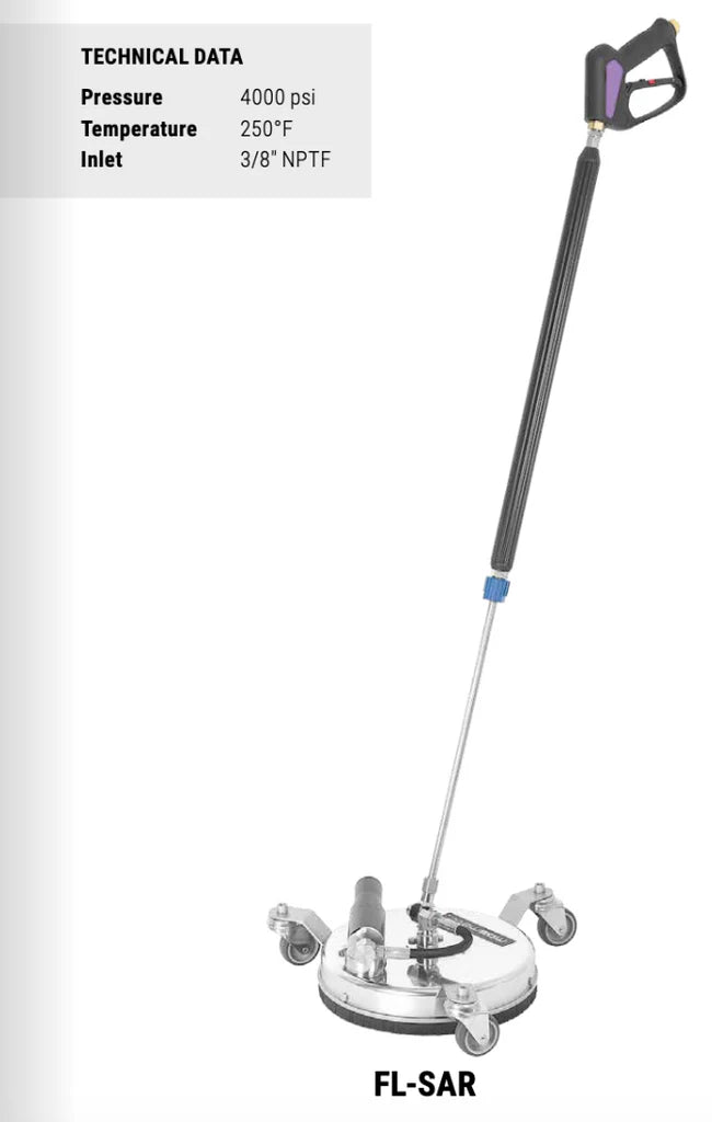 FL-SAR-300 12" Self recovery surface cleaner