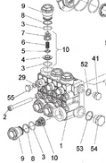 GP 66 Series TSF Pump Check Valve Seat O-Ring Ø23.81x2.62