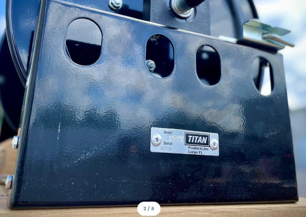 Titan Hose Reel 3012 Side Panel
