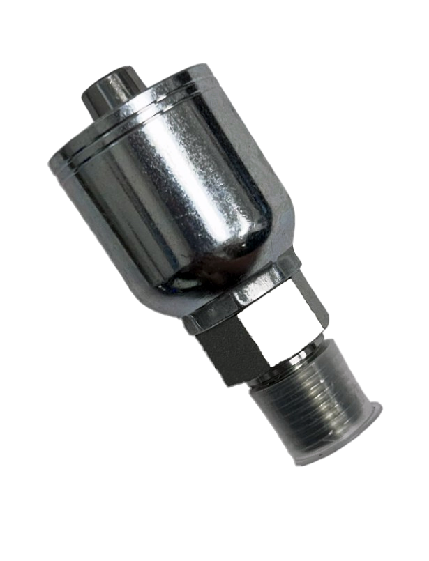 Crimp 3/8" Hose x 1/4" Solid