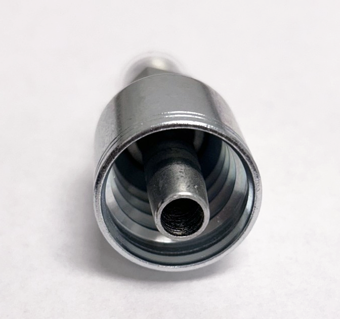 Crimp 3/8" Hose x 1/4" Solid