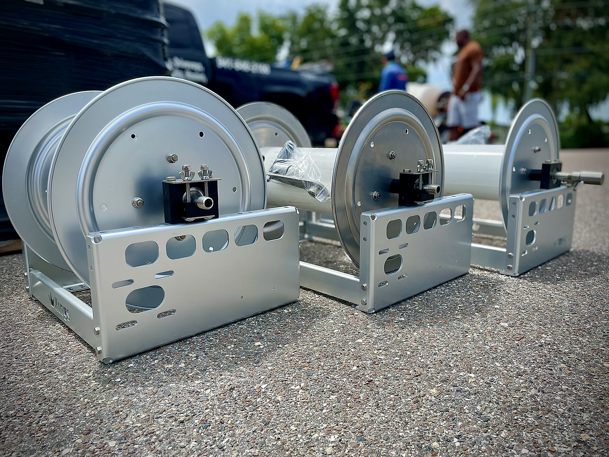 Kings Hose Reel 22in Aluminum Manual Hose Reel