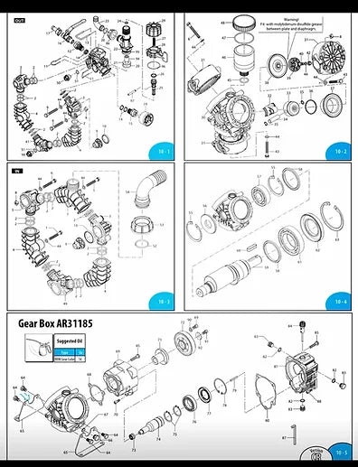  AR3120050 AR45 Manifold Piece #3