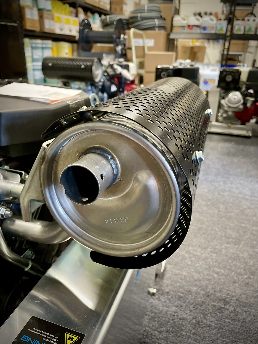 Honda Muffler Directional Angle