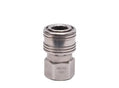 PRIMA by Veloci 1/4" FPT Stainless Steel Coupler, Made in the USA