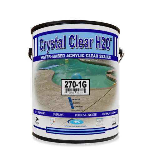 CRYSTAL CLEAR H20 2700 1-GAL GLOSS