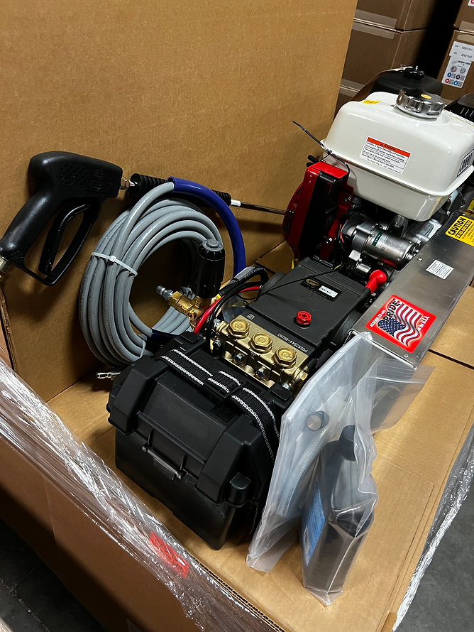 5GPM at 3000psi Electric Start Belt Drive Pressure Pro