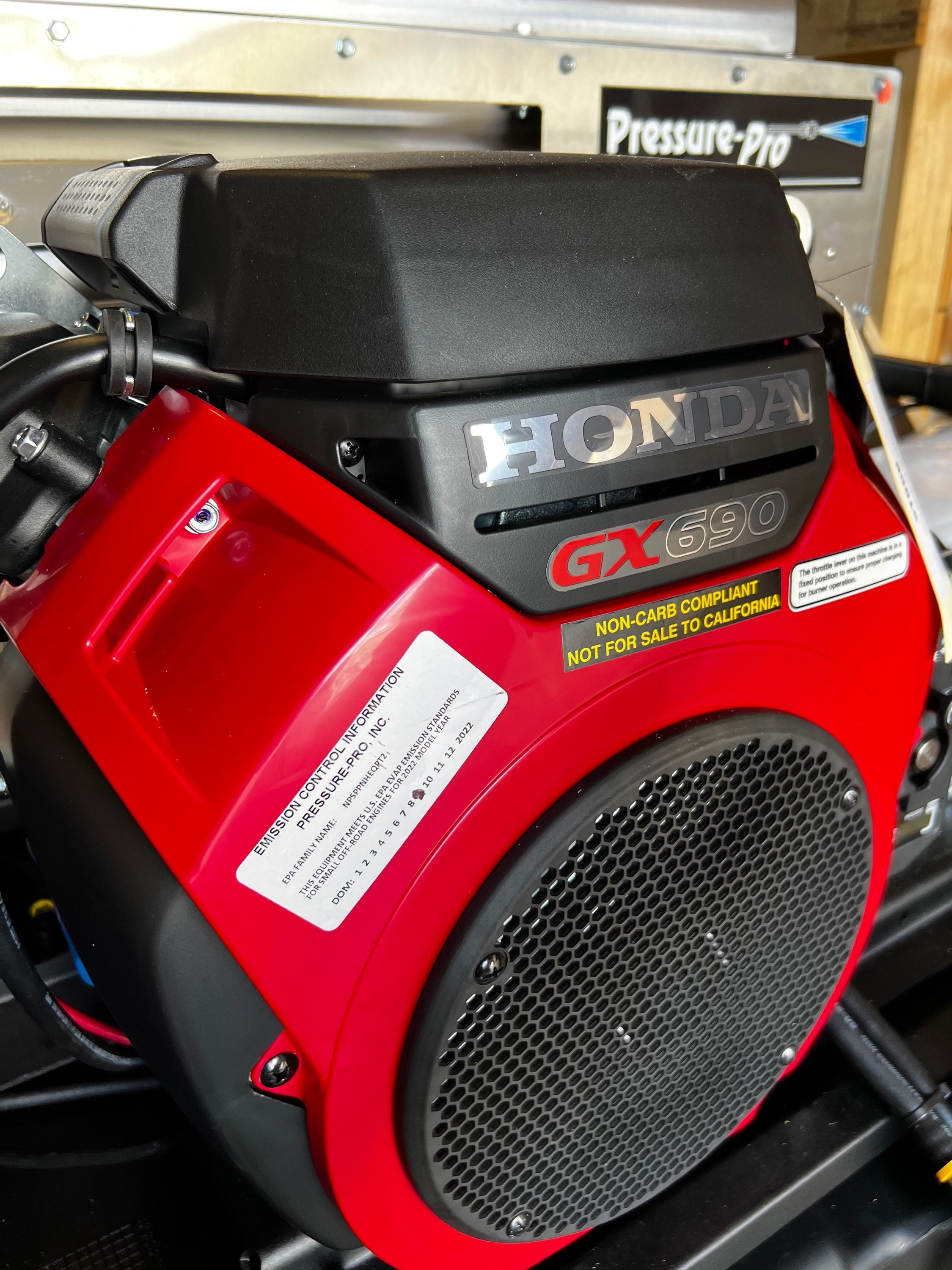 Pressure Pro 8GPM @ 3500PSI Hot Water Skid Pressure Washer Skid