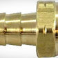 Brass Hose Barb 1/4 x 1/8MPT