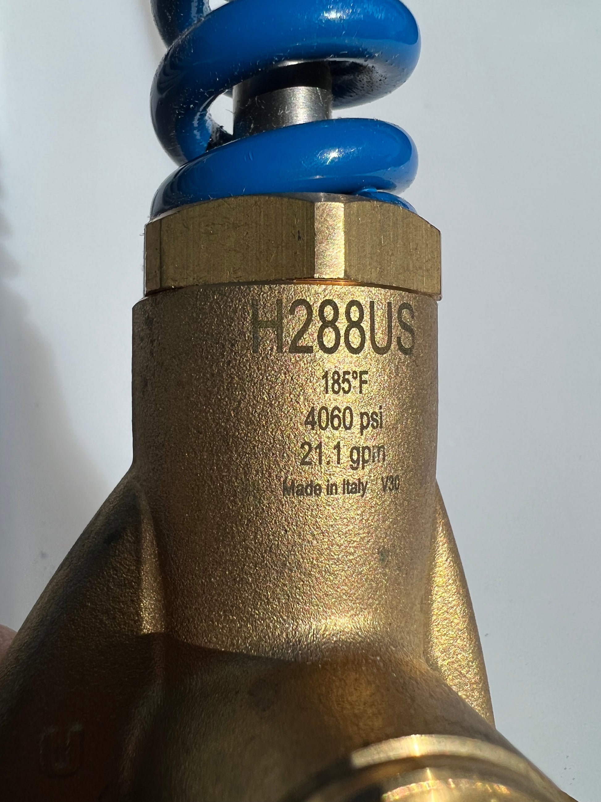 ZH288 Blue Spring Unloader YUB | Unloaders for Commercial Pressure ...