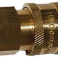 3/8FPT Socket Quick Connect Brass 2401