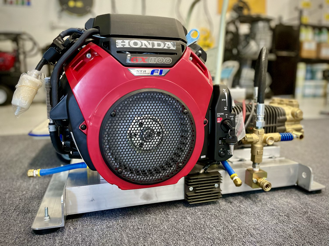 B-K8040HG Bandit 8 gpm at 4000 psi Honda IGX800 Commercial Pressure Washer