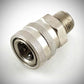 1/2 Male Thread Stainless Steel Coupler Quick Connect