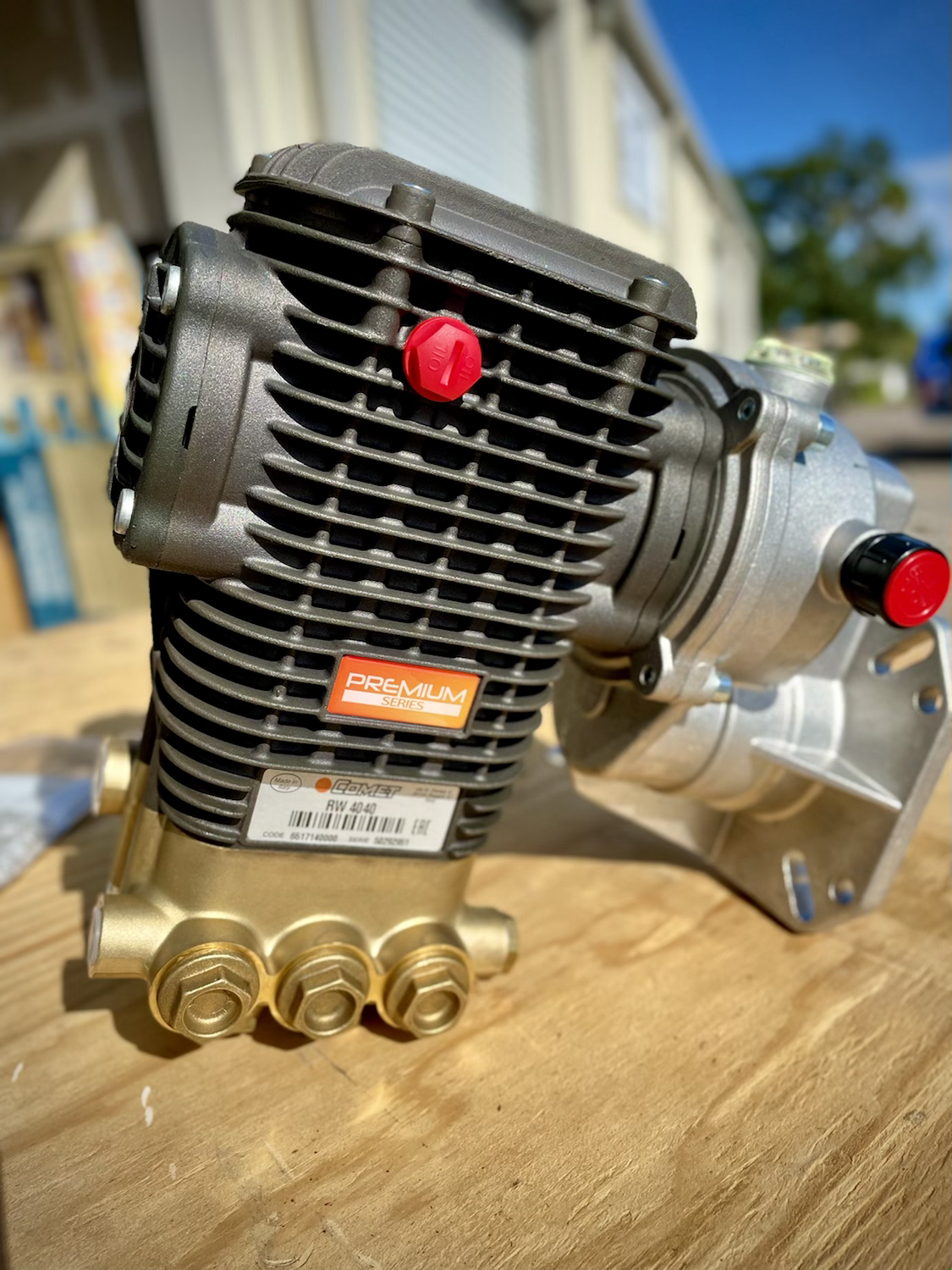 10GPM Comet Pump Gear Box Assembly