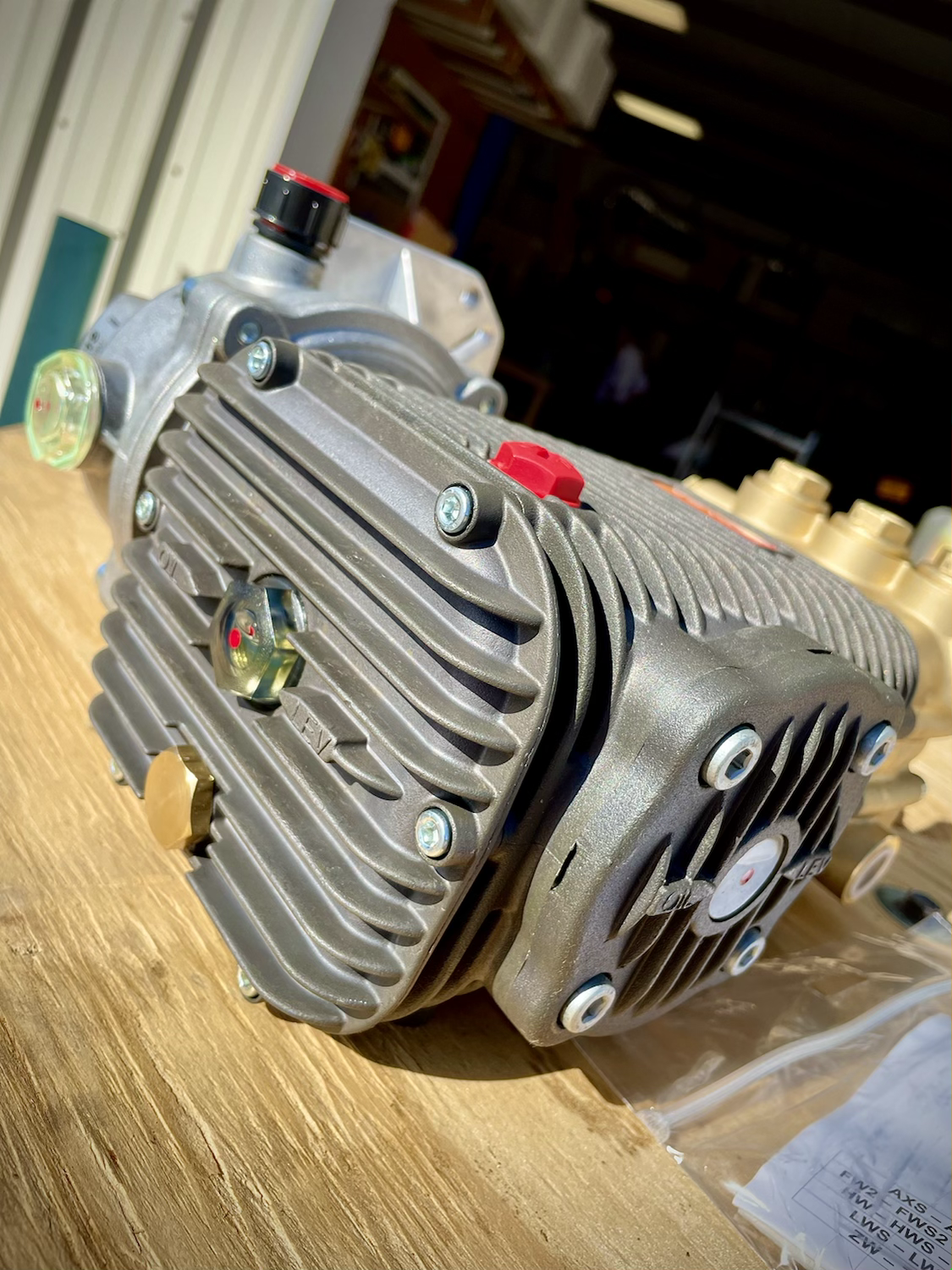 5.5GPM Comet Pump Gear Box Assembly