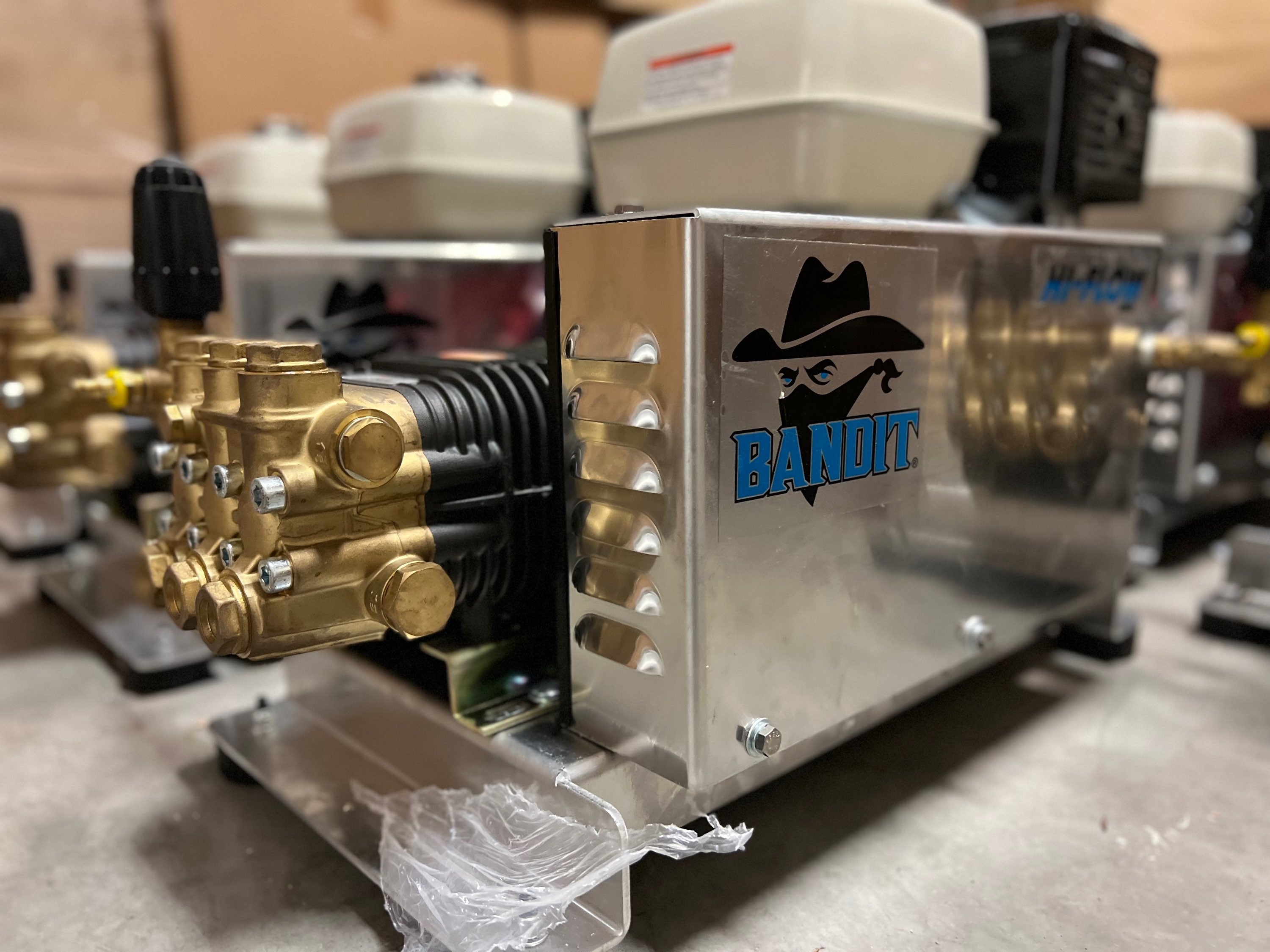 B-K8025HC Bandit 8GPM at 2500PSI Honda GX390 With Comet Pump
