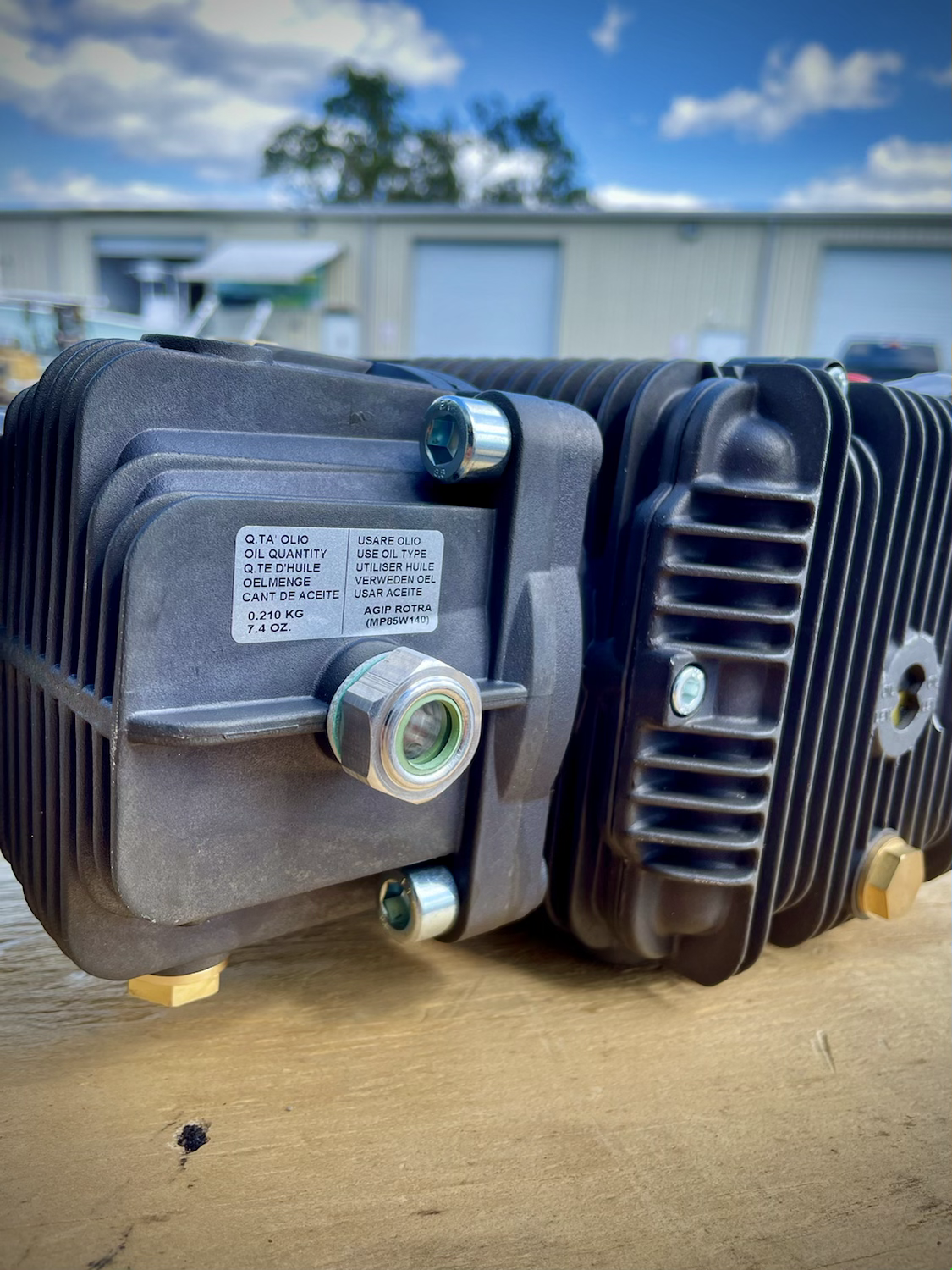 8GPM AR Pump Gear Box Assembly