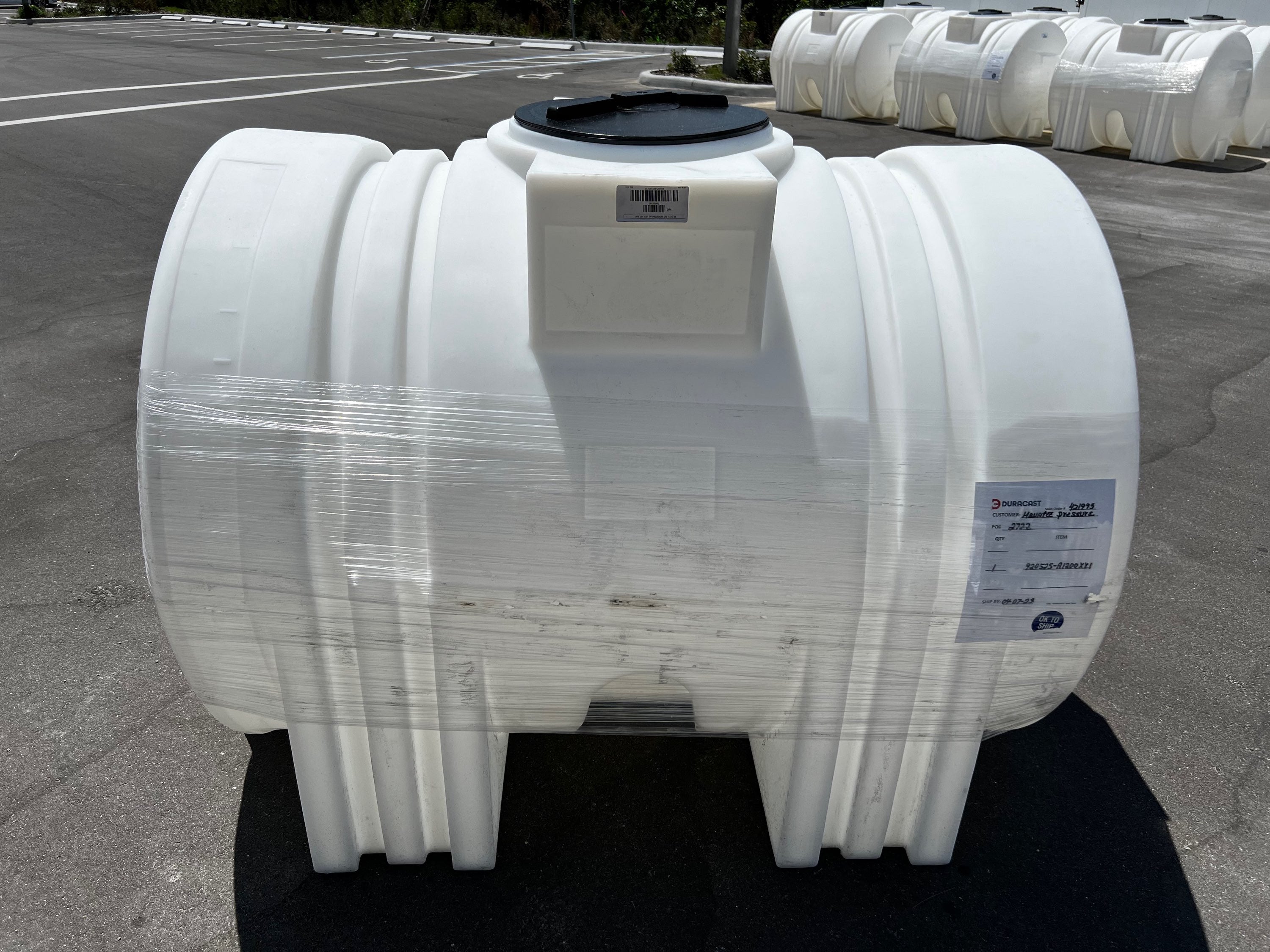 525 Gallon Poly Tank