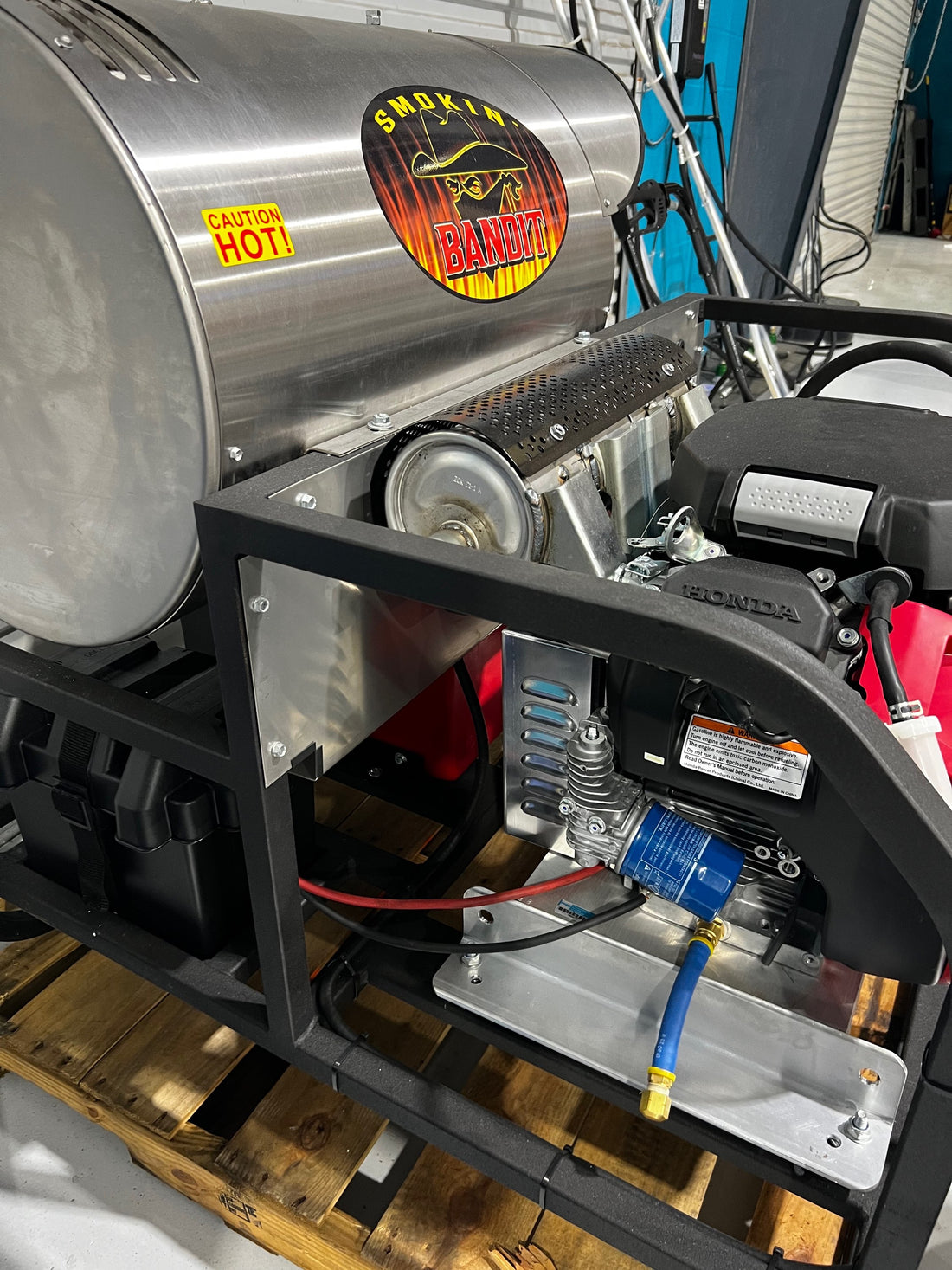 B-SH1035HC Bandit Smokin' Hot 10GPM at 3500PSI Hot Water Skid