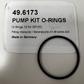 Pump Kit O-Rings 10-50 For GP 47-48 Series