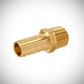 Brass Hose Barb 1/2 x 3/8MPT