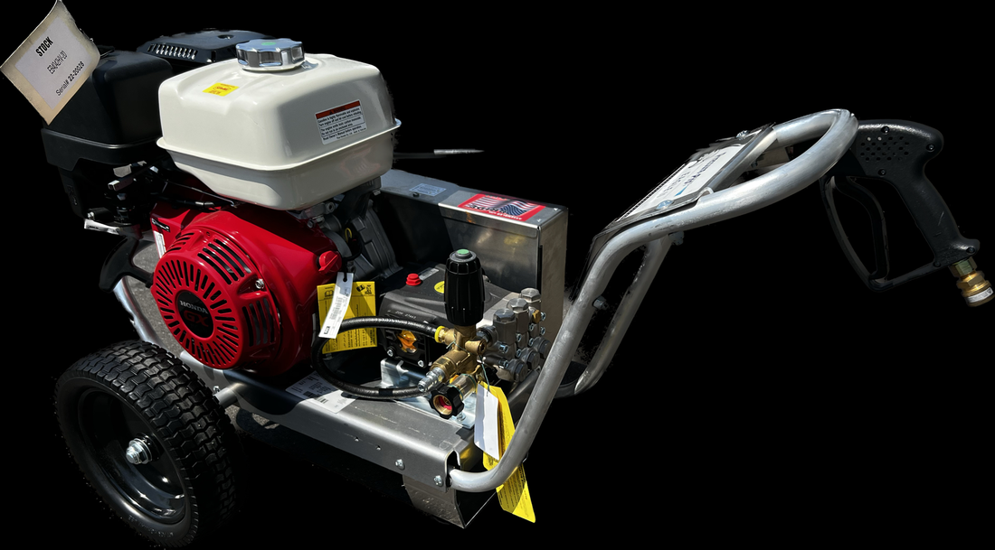 Pressure Pro Cart EB4042HV-20 4 gpm at 4200 psi Belt Drive Honda GX390