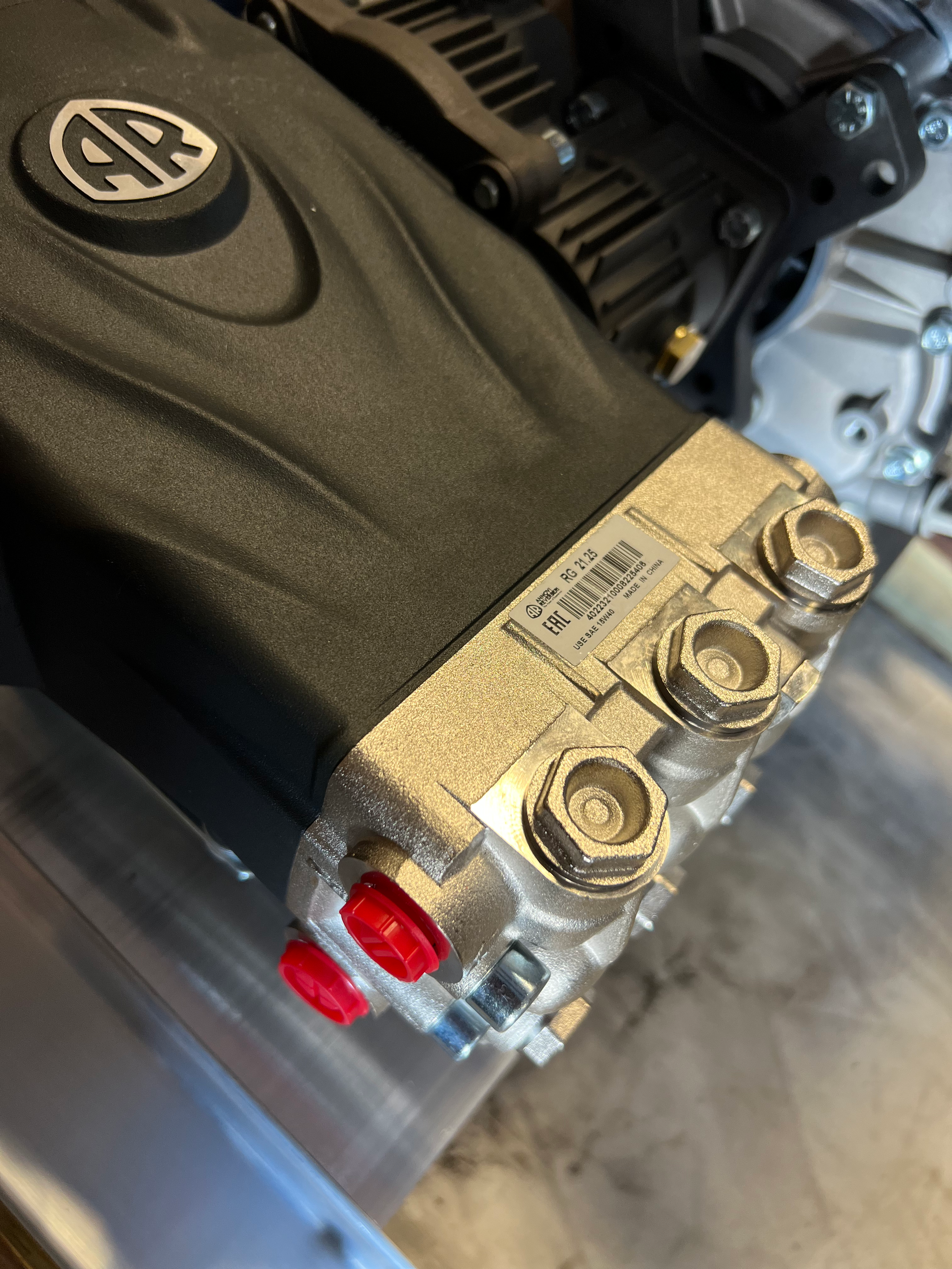 MGD-5530CA: 5.5GPM at 3000psi Manatee Gear Drive CRX420 With AR Pump