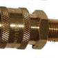 3/8MPT Socket Quick Connect Brass 3004