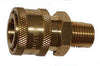 3/8MPT Socket Quick Connect Brass 3004