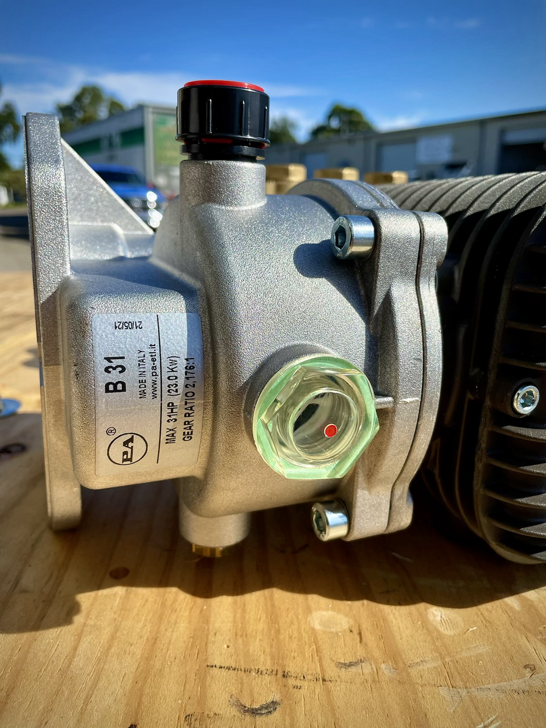 8GPM Comet Pump Gear Box Assembly